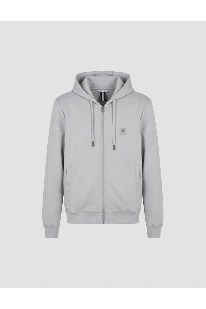 Antony Morato felpa cappuccio regular fit in interlock con logo MMFL01172-FA150168 [fa115e17]