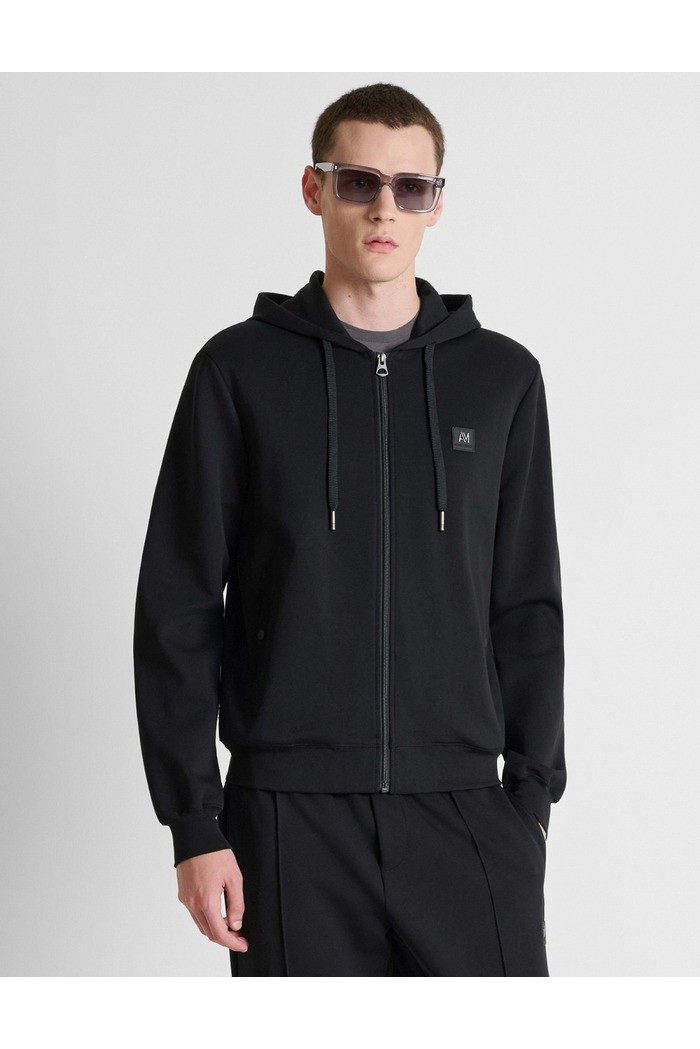 Antony Morato felpa cappuccio regular fit in interlock con logo MMFL01172-FA150168 [7eea5c39]