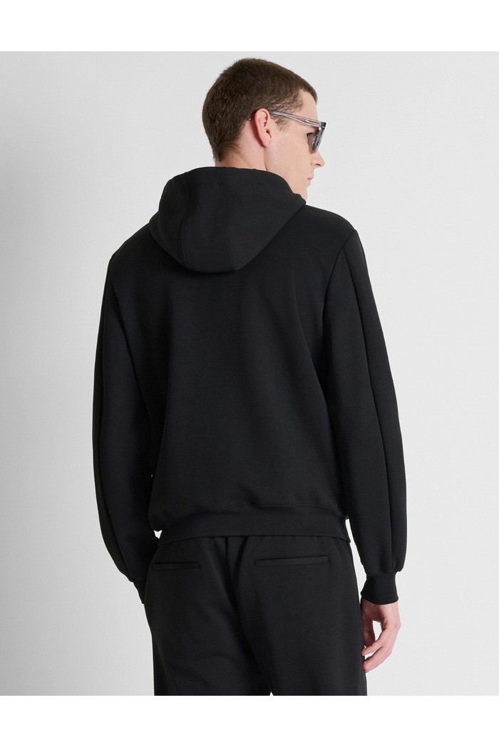 Antony Morato felpa cappuccio regular fit in interlock con logo MMFL01172-FA150168 [10d1de30]
