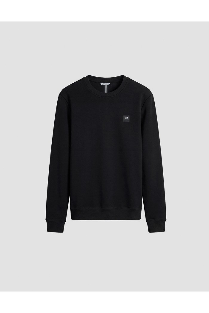Antony Morato felpa girocollo regular fit in interlock con logo MMFL01171-FA150168 [e59bc918]