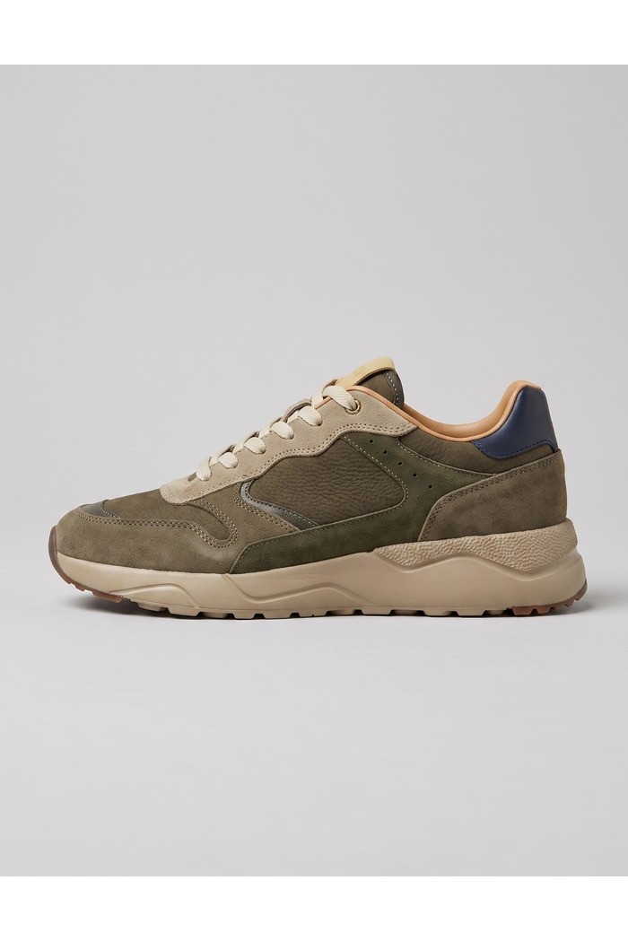 Blauer sneaker con scudetto OZARK01/NUS [2f44b88b]