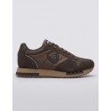 Blauer sneaker con scudetto Queens05/mes [e6062d81]