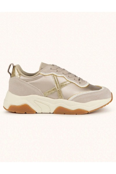 Munich sneaker allacciata con logo Wave Wmn 186 8770186 — 805219040080714_1