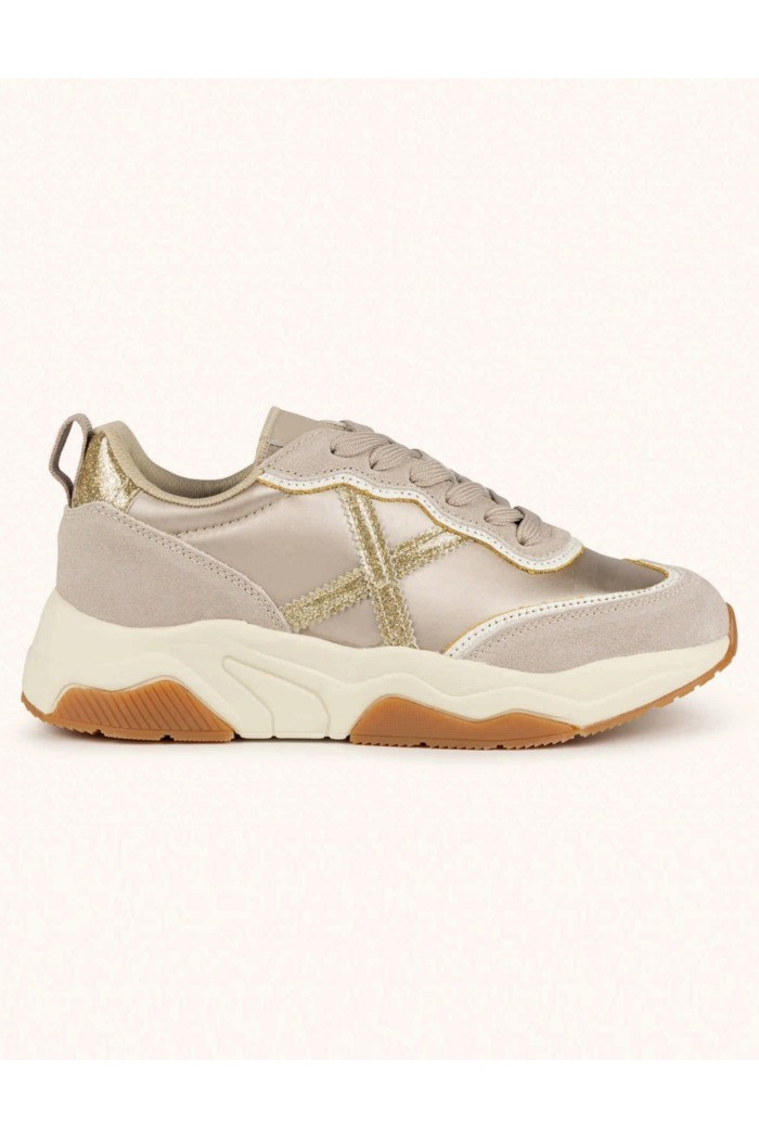 Munich sneaker allacciata con logo Wave Wmn 186 8770186 [185b3ce8]