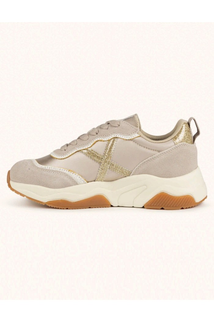 Munich sneaker allacciata con logo Wave Wmn 186 8770186 [c17d7fe5]