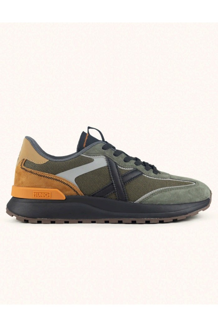 Munich sneaker allacciata con logo Dynamix 17 8862017 [c637f578]