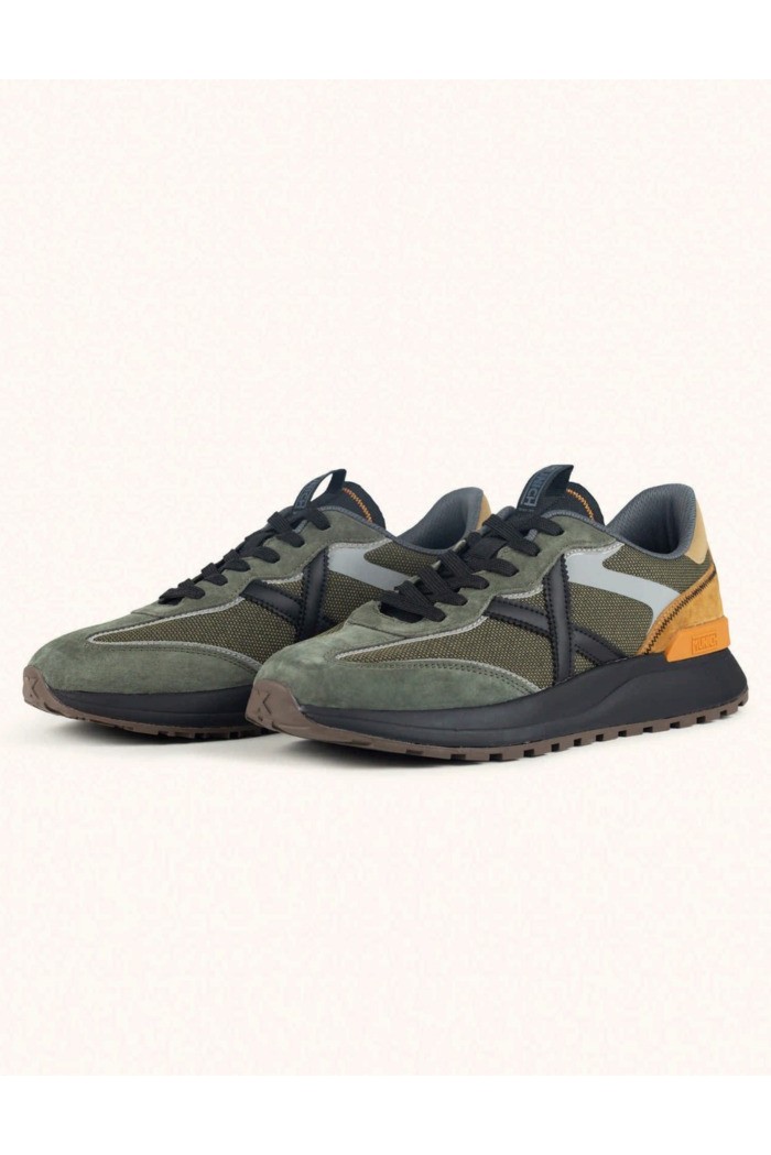 Munich sneaker allacciata con logo Dynamix 17 8862017 [a80c7771]