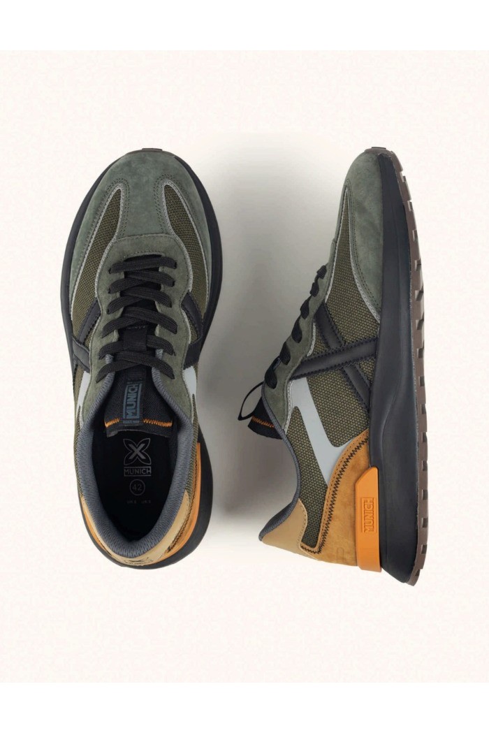 Munich sneaker allacciata con logo Dynamix 17 8862017 [ad5c306f]