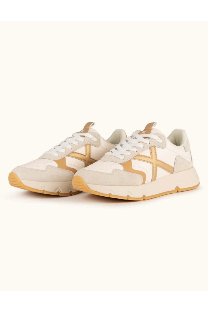 Munich sneaker allacciata con logo Mamba 16 4191016 [a3b6358d]