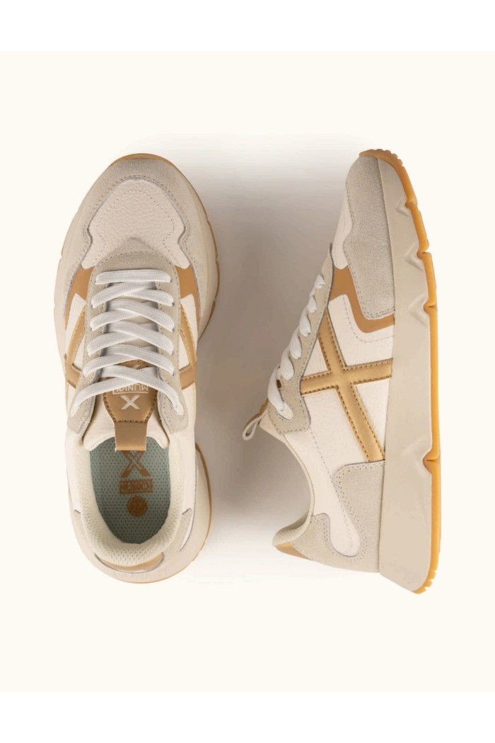 Munich sneaker allacciata con logo Mamba 16 4191016 [a6e67293]
