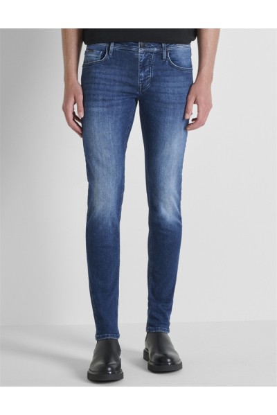 Antony Morato jeans tapered fit in titan blue icon Ozzy MMDT00241-FA750611-W12104 [e2d98627]