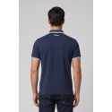 Refrigue polo in piquet stretch con dettagli a contrasto R5018M261 [75b89fcf]