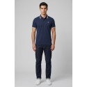 Refrigue polo in piquet stretch con dettagli a contrasto R5018M261 [c2a55ecb]