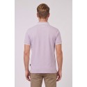 Refrigue polo in piquet stretch con dettagli a contrasto R5018M261 [e887c39d]