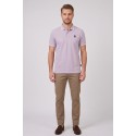 Refrigue polo in piquet stretch con dettagli a contrasto R5018M261 [5f9a0299]