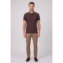 Refrigue polo in piquet stretch con dettagli a contrasto R5018M261 [00b94926]