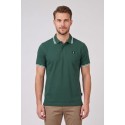 Refrigue polo in piquet stretch con dettagli a contrasto R5018M261 [b5372046]