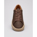 Blauer sneaker in pelle con logo BUCK13/NUB [21339005]