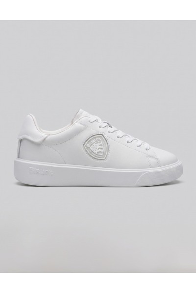 Blauer sneaker con logo BUCK14/LEA — 805219040080669_1