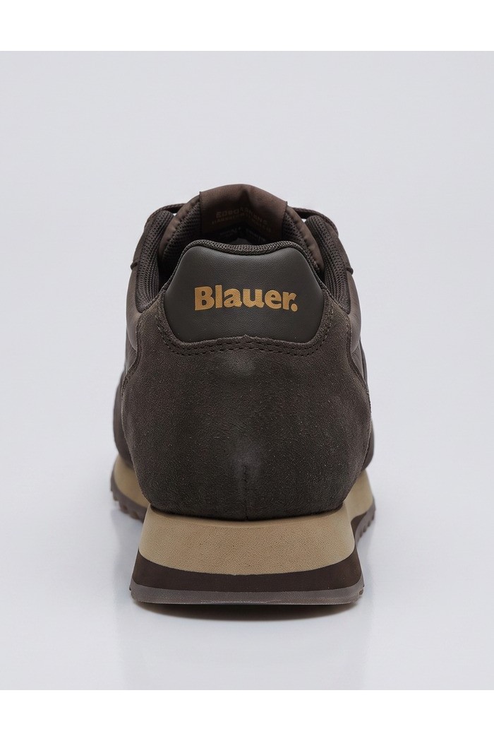 Blauer sneaker con scudetto QUEENS05/MES [8d6de896]
