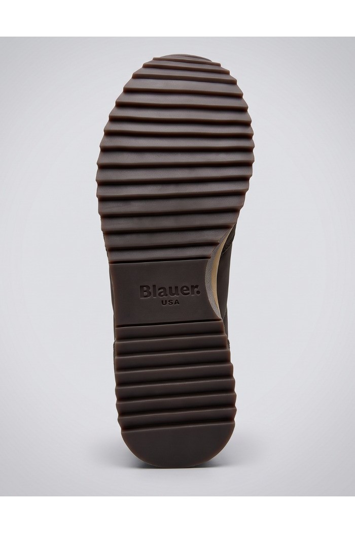 Blauer sneaker con scudetto QUEENS05/MES [3a702992]