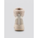 Blauer scarponcino con ecopelliccia e logo strass MARIBEL02/LES [84d2522b]