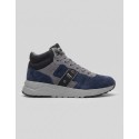 Blauer sneaker mid con scudetto OZARK04/NUS [c6a1d42b]