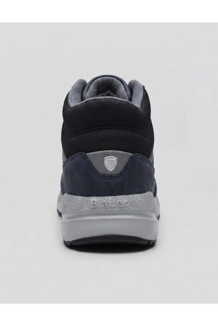 Blauer sneaker mid con scudetto OZARK04/NUS [adca113c]