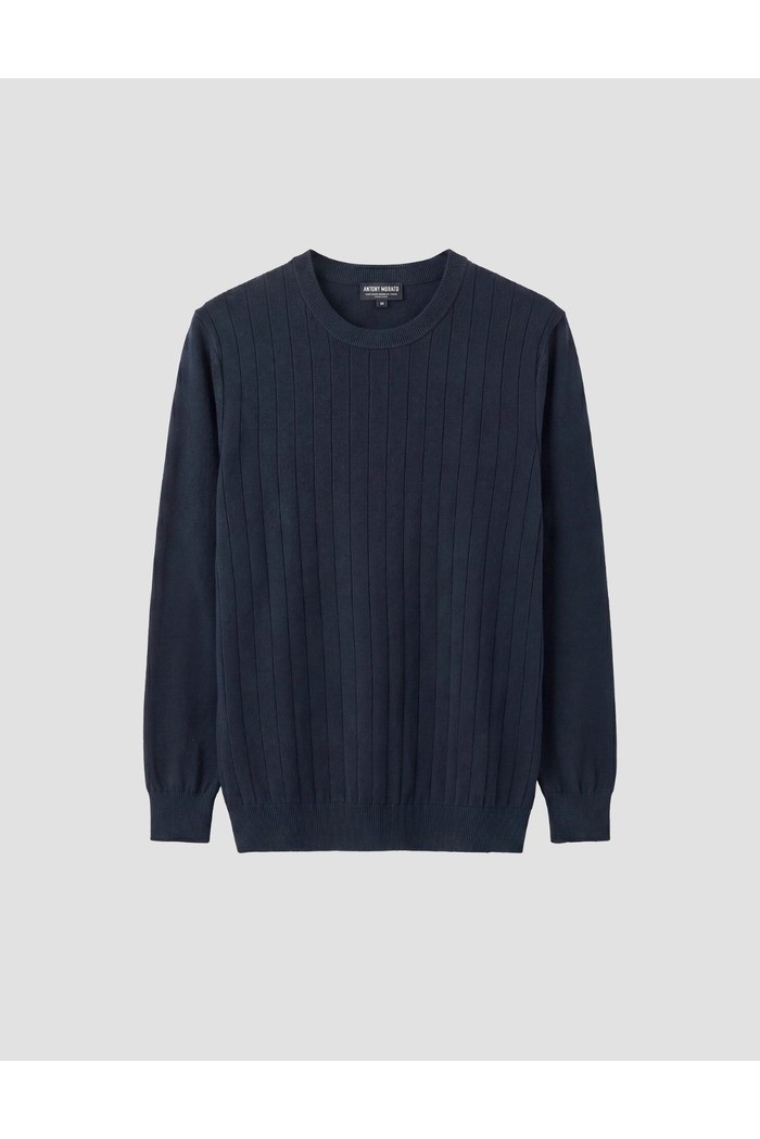 Antony Morato maglia girocollo a coste regular fit MMSW01623-YA500002 [dcd714aa]