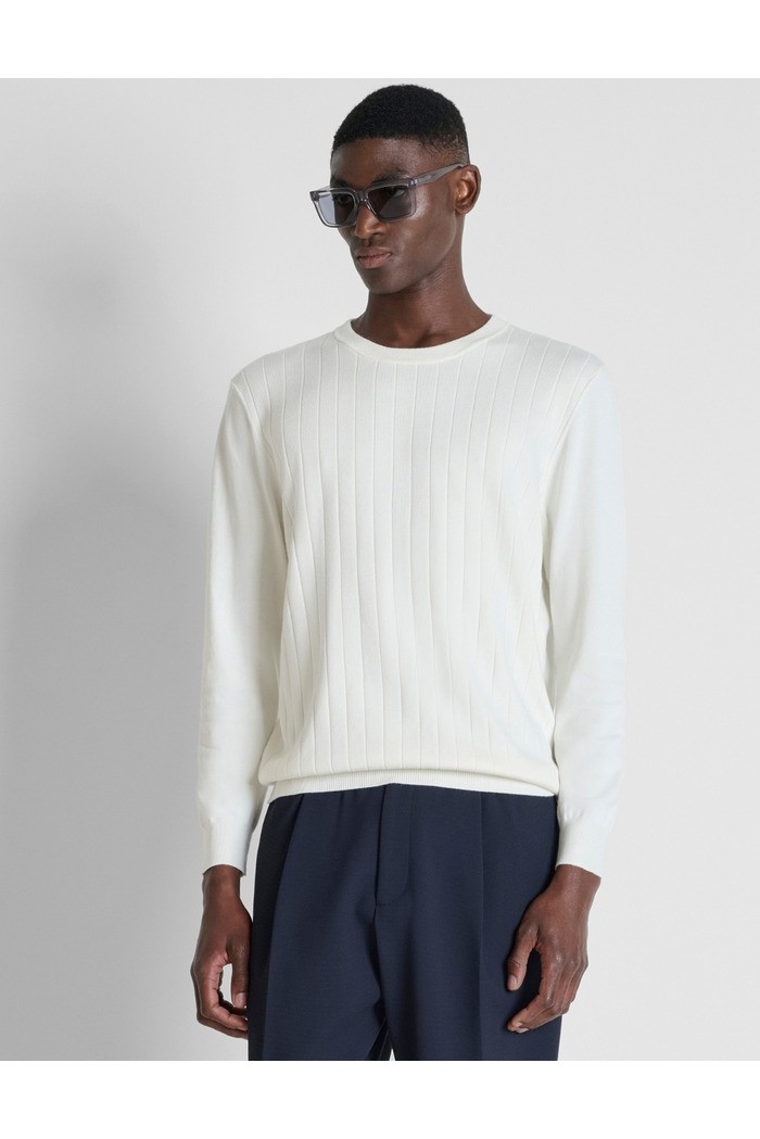 Antony Morato maglia girocollo a coste regular fit MMSW01623-YA500002 [5a612076]