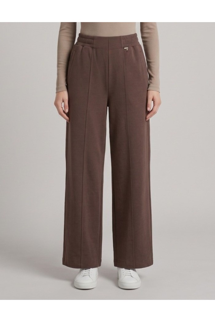 Markup pantalone in felpa interlock con spacchi MW2620011 [2862e8b3]