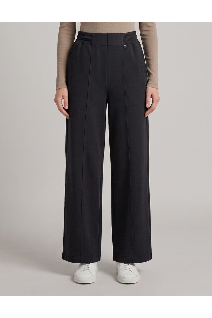 Markup pantalone in felpa interlock con spacchi MW2620011 [5a62fdd4]