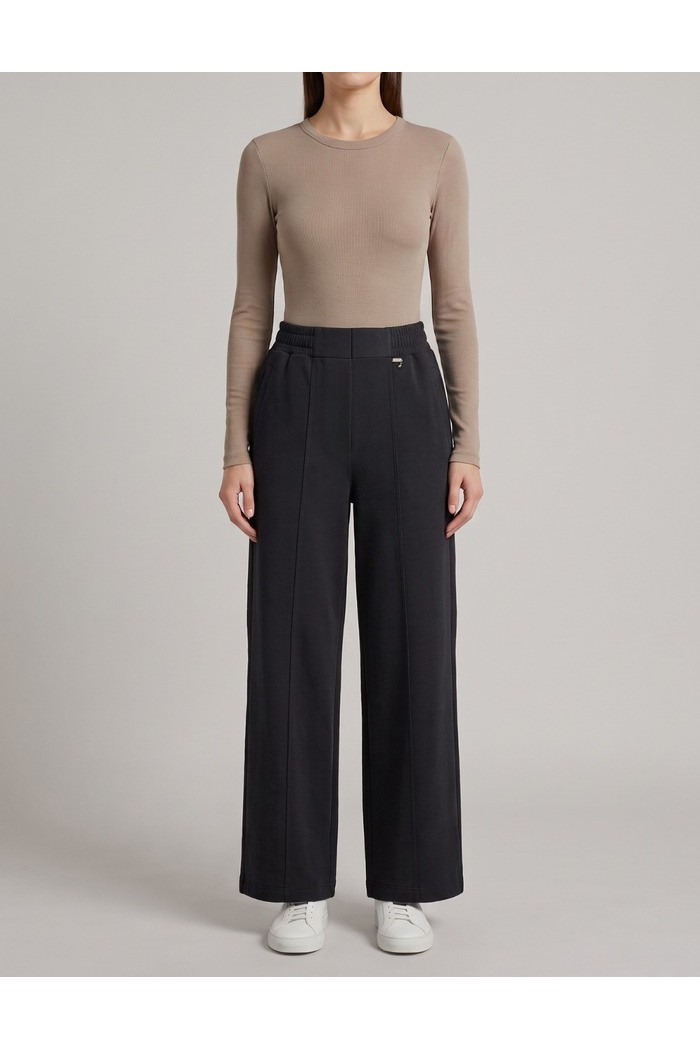Markup pantalone in felpa interlock con spacchi MW2620011 [34597fdd]