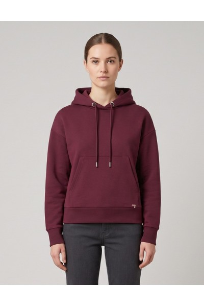 Markup felpa cropped con cappuccio MW2620014 — 805219040080454_1
