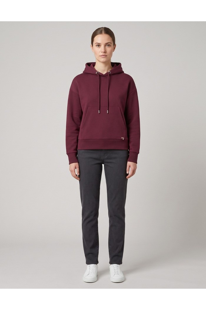 Markup felpa cropped con cappuccio MW2620014 [44ed6529]