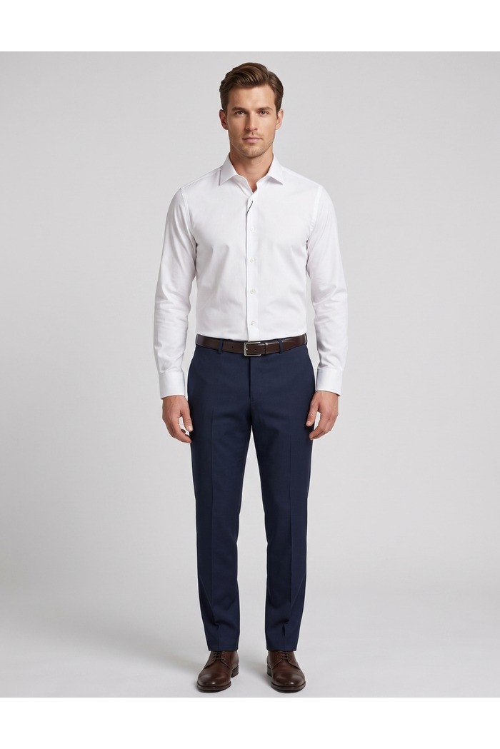 Markup camicia no stiro con collo francese MK9930012 [be027244]