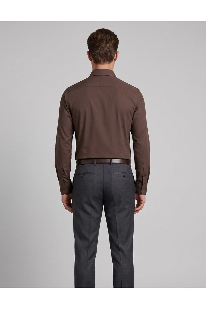 Markup camicia no stiro con collo francese MK9930012 [501d1eab]
