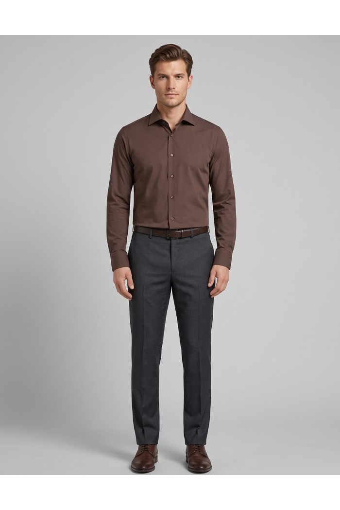 Markup camicia no stiro con collo francese MK9930012 [e700dfaf]