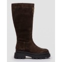 Blauer scarponcino in suede con zip KIMMEL13/SUE [5e604543]