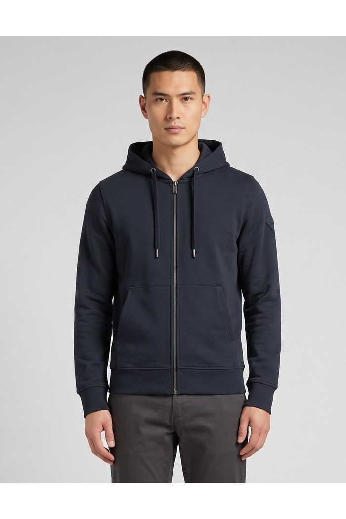 Markup felpa in misto cotone con zip e cappuccio MK22002 [fb788d20]