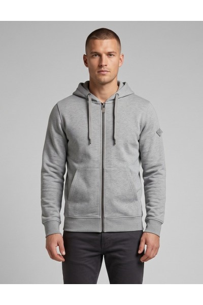 Markup felpa in misto cotone con zip e cappuccio MK22002 — 805219040080438_4