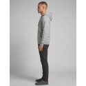 Markup felpa in misto cotone con zip e cappuccio MK22002 [cacfca9a]