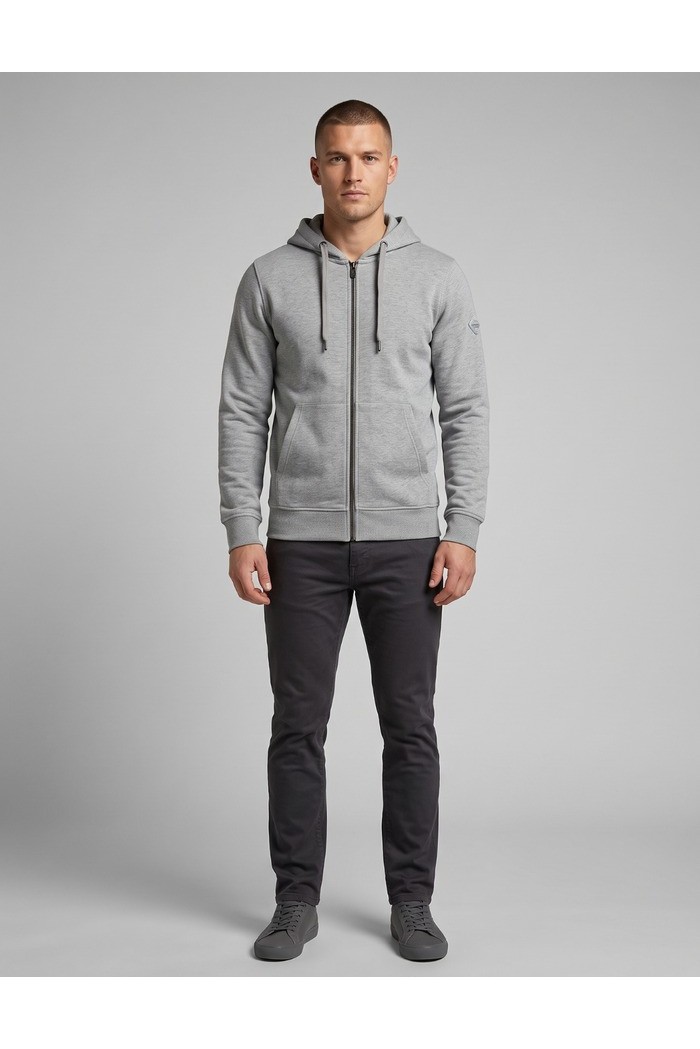 Markup felpa in misto cotone con zip e cappuccio MK22002 [78824c80]