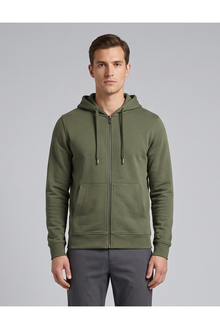 Markup felpa in misto cotone con zip e cappuccio MK22002 [551e72d7]