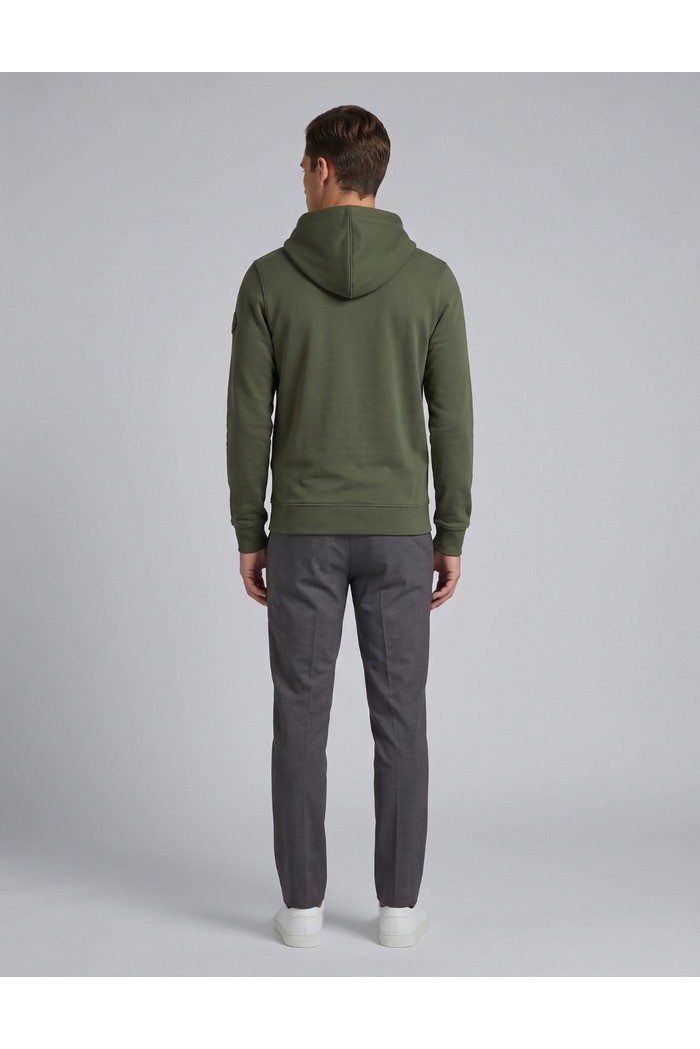Markup felpa in misto cotone con zip e cappuccio MK22002 [3b25f0de]