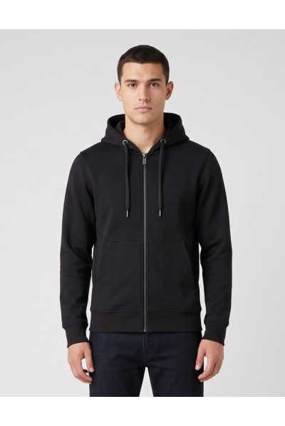Markup felpa in misto cotone con zip e cappuccio MK22002 [4b648faa]