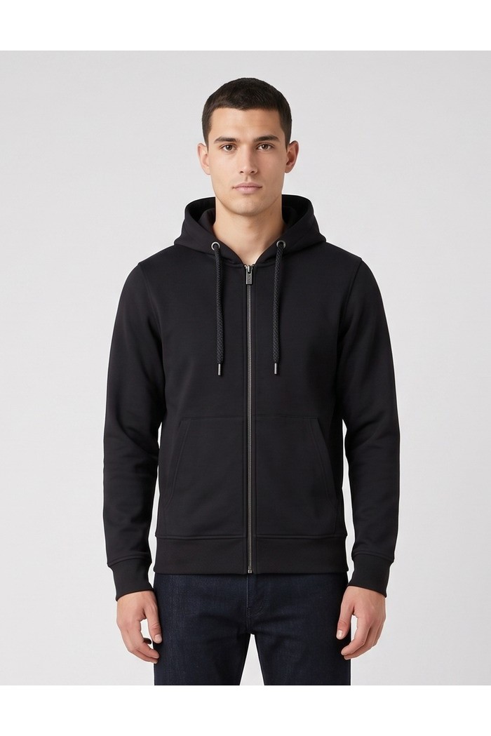 Markup felpa in misto cotone con zip e cappuccio MK22002 [4b648faa]