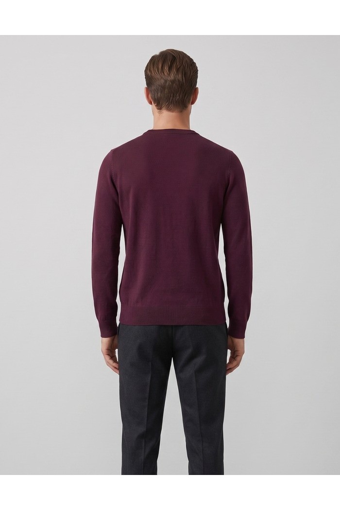 Markup maglia girocollo in misto viscosa punto riso MK9900014 [13a3eadc]