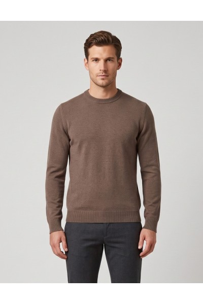 Markup maglia girocollo in misto viscosa punto riso MK9900014 [b5cc52e6]