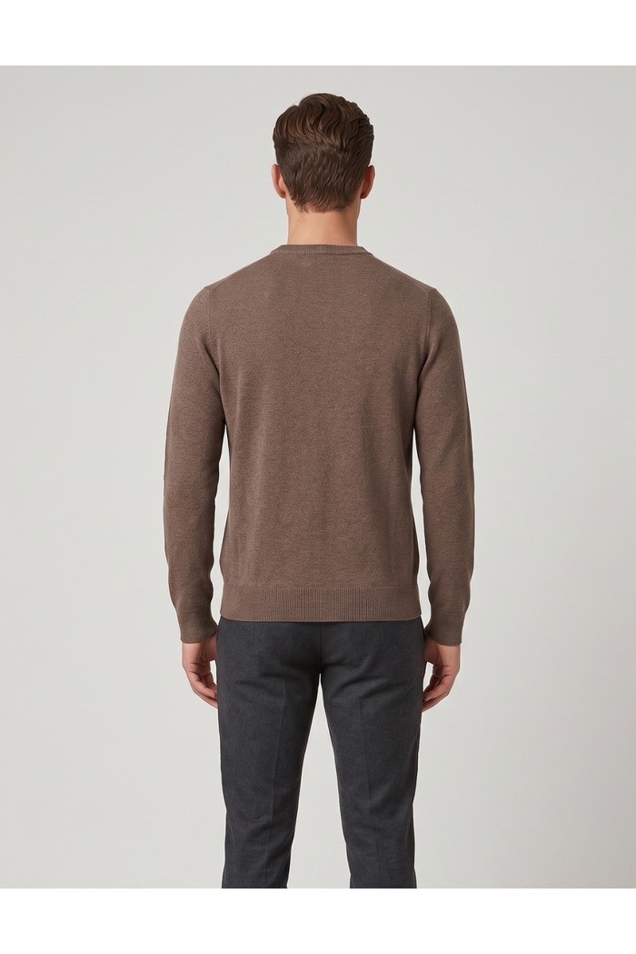 Markup maglia girocollo in misto viscosa punto riso MK9900014 [6cea11eb]